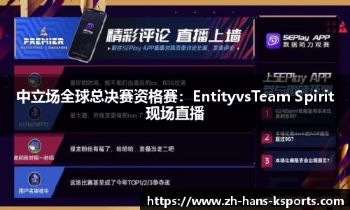 中立场全球总决赛资格赛:EntityvsTeam Spirit现场直播